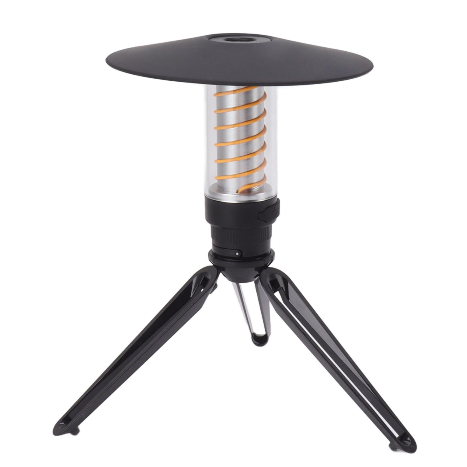 Wiederaufladbare, Tragbare Led-campinglampe Mit Stativ, Wasserdicht Für Den Outdoor-einsatz, Zeltbeleuchtung, Regensicheres Dach, Weiß, 1 Stück