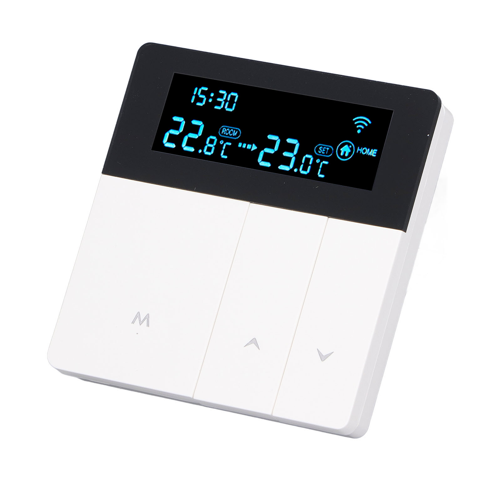 Ac90-240v Wlan-smart-thermostat, Farb-lcd-bildschirm, Hohe Präzision, Programmierbar Für Warmwasserboiler Und Hausheizung, Weiß, Geeignet Für Privathaushalte Und Einkaufszentren