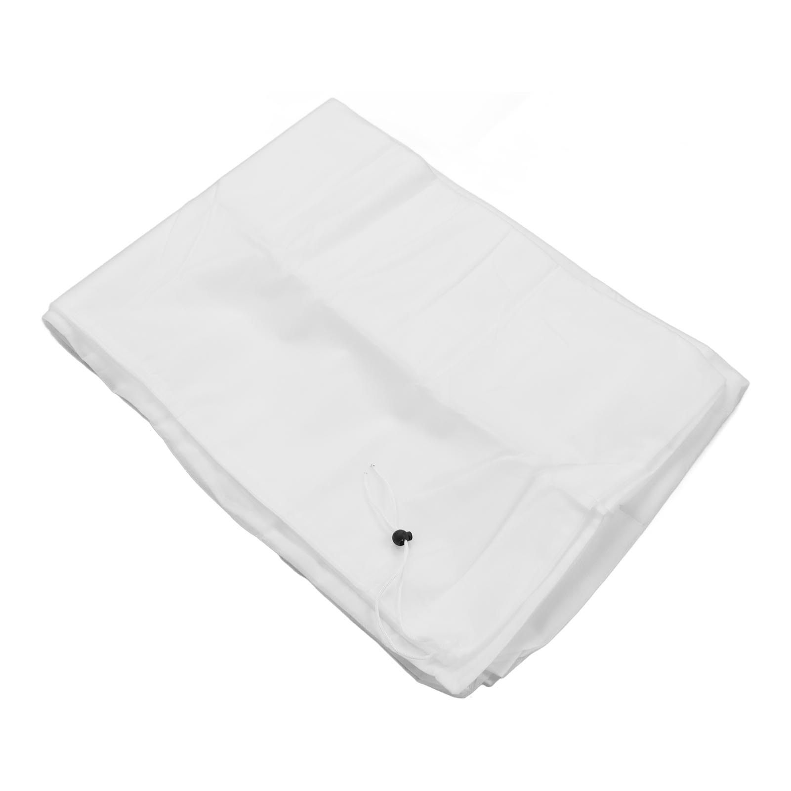 Atmungsaktive, Frostbeständige Winterabdeckung Aus Vliesstoff Für Pflanzen, Schutz Vor Kälte Im Freien, Weiße Abdeckung 80x100cm (31,5x39,4in) Für Den Garten.