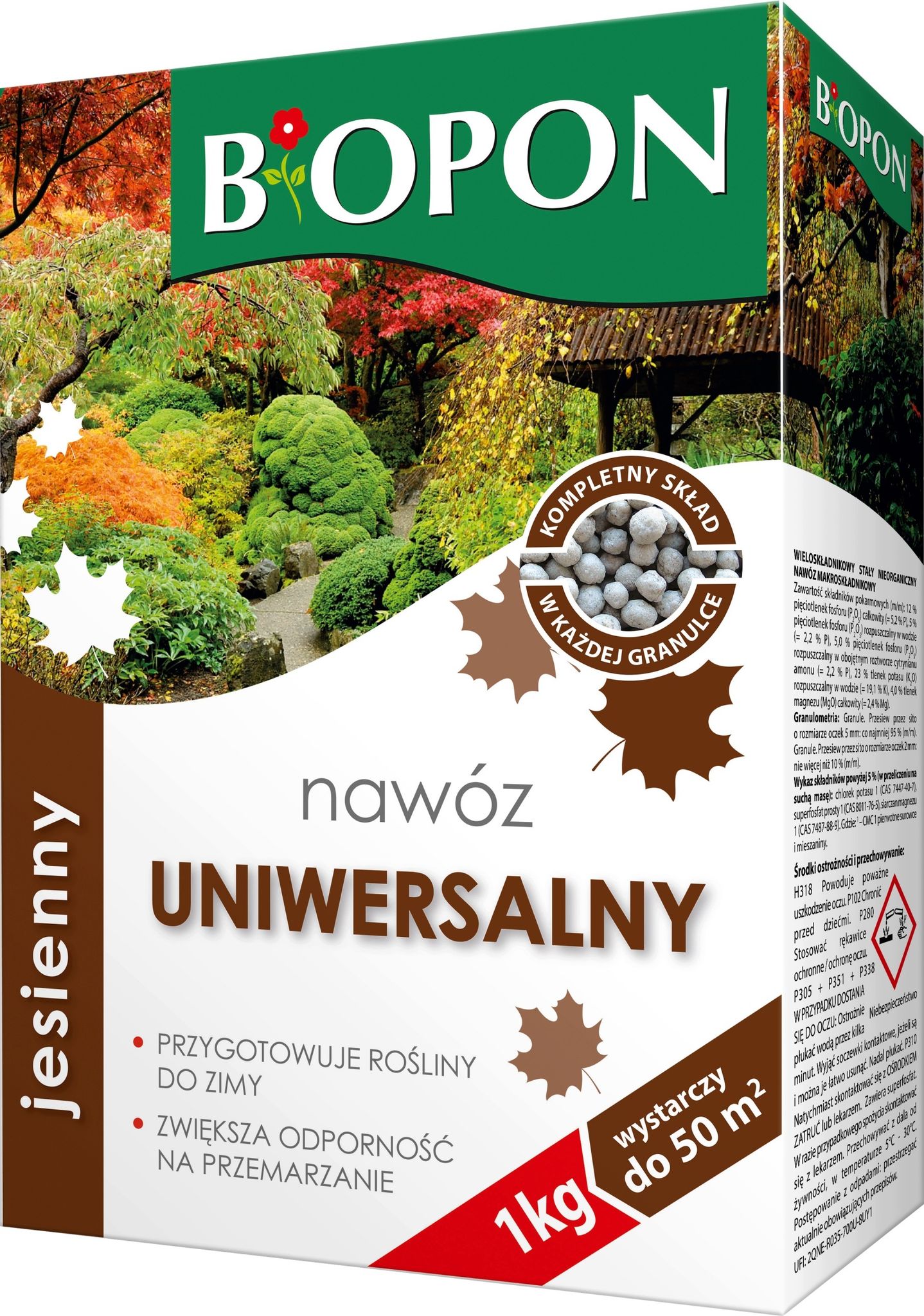 Bopon Herbst Universaldünger Biopon 1 Kg 1 Stk.