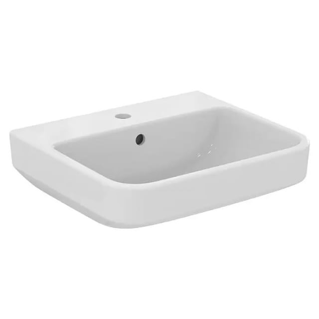 Ideal Standard I.life B - Waschtisch 50x44 Cm, Mit Überlauf, Mit Hahnloch, Weiß T460901