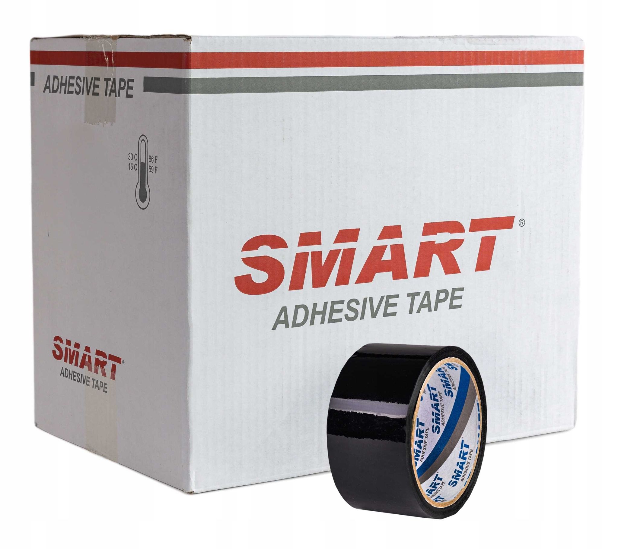 Smart Black Acryl-verpackungsband 48/50y - 36 Stück.