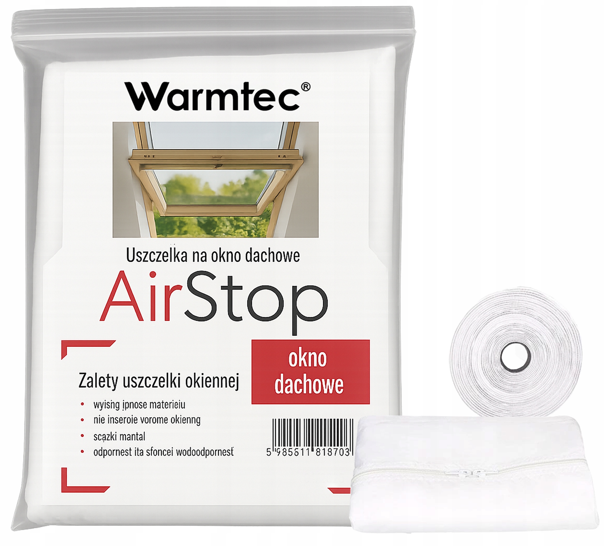 Warmtec Airstop Fensterdichtung Für Klimaanlage (dach)