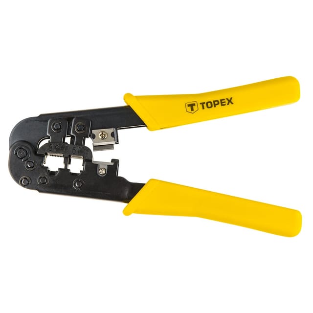 Topex 6p/8p Telefonanschlusszange – Profi-werkzeug