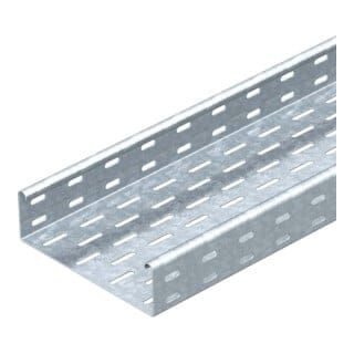 Obo Bettermann Kabelrinne Sks Gelocht 60x300x3000 Stahl Bandverzinkt, 6056296