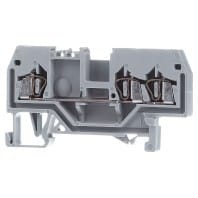 Wago 3 Leiter Durchgangsklemme 279-681 Grau