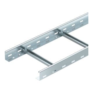 Obo Bettermann Kabelleiter Gelocht, Mit Vs Sprosse 60x300x3000 Stahl Bandverzinkt, 6208541