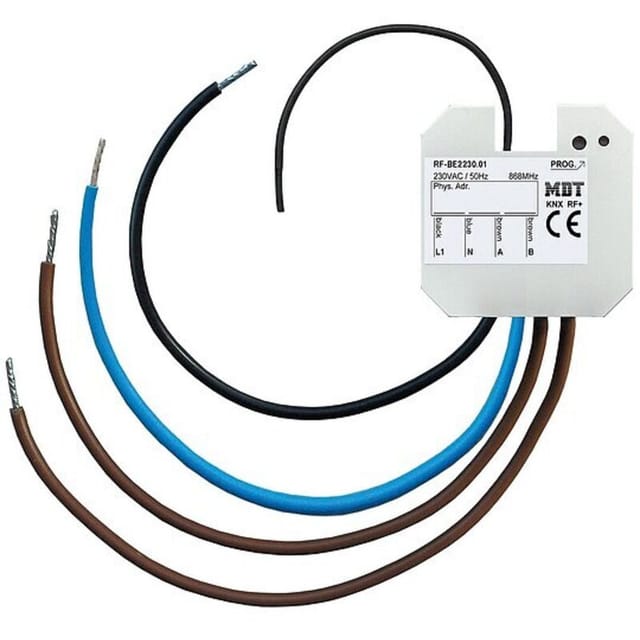 Unterputz-knx Rf+ Tasterschnittstelle / Tasterinterface 2-fach, Up, Ausführung 230 V Ac