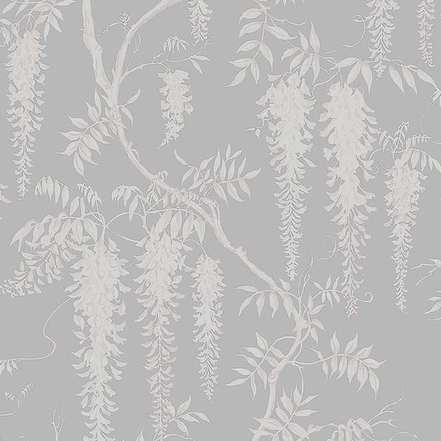 Next Wisteria Trails Grau Vliestapete 10mx52cm