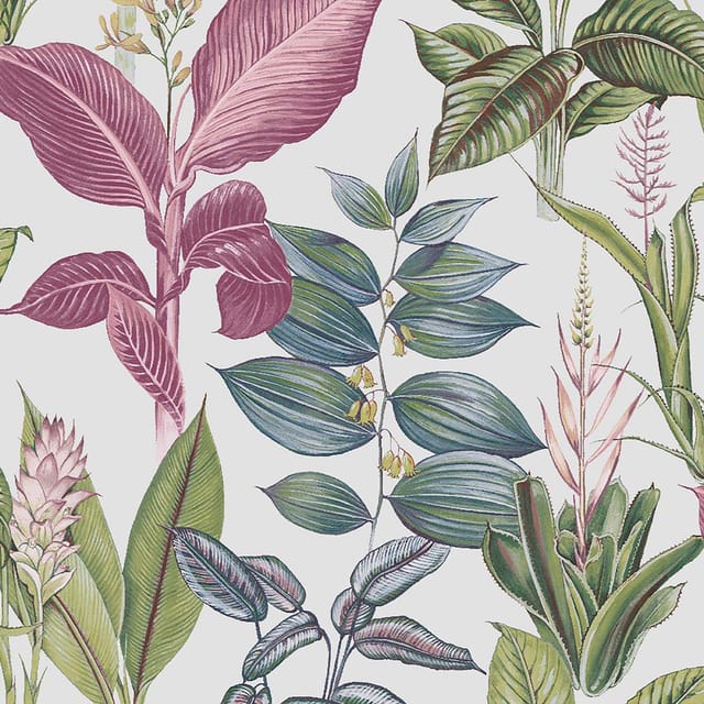 Next - Fantasy Rainforest Leaves Multi Vliestapete 10mx52cm