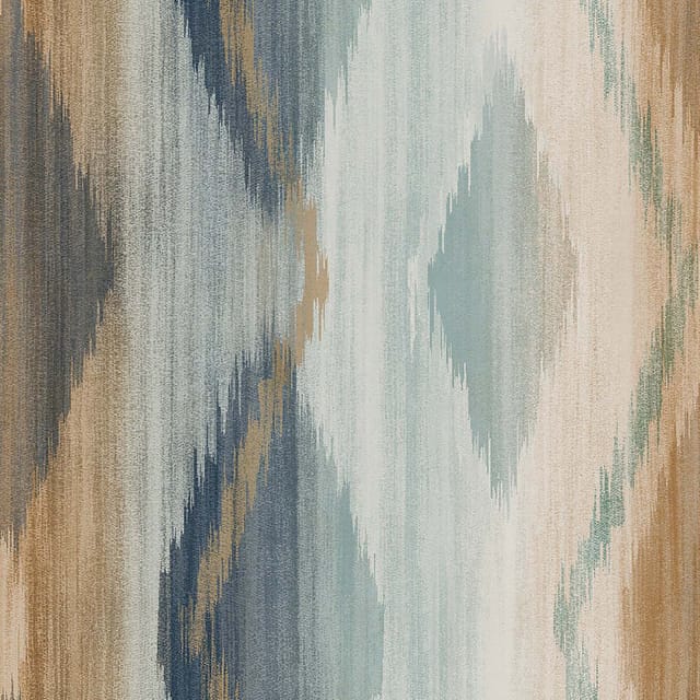 Abstract Ikat Orange Vliestapete 10mx52cm - Next