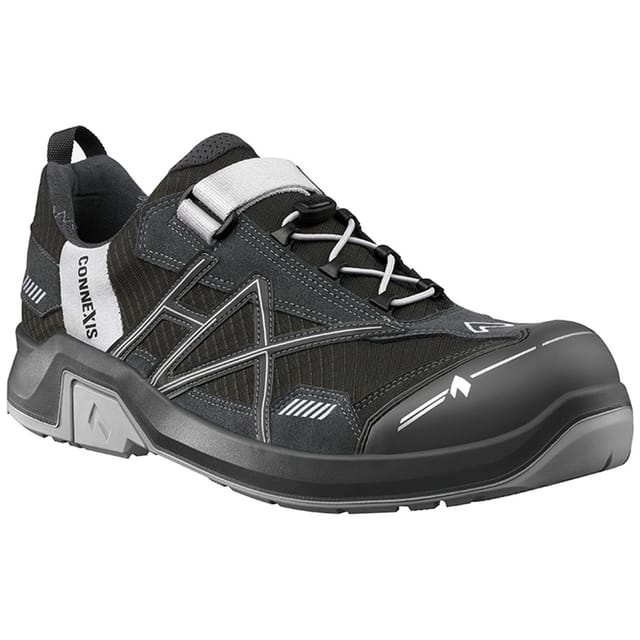 Haix - Sicherheitshalbschuh Connexis Grey/ Silver Safety Damen S1p Low Gr.41 Uk7