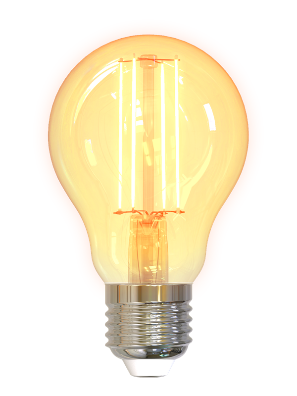 Deltaco SMART HOME LED filament lamp E27 WiFI 24GHz 55W 470lm dimmable 220-240V white