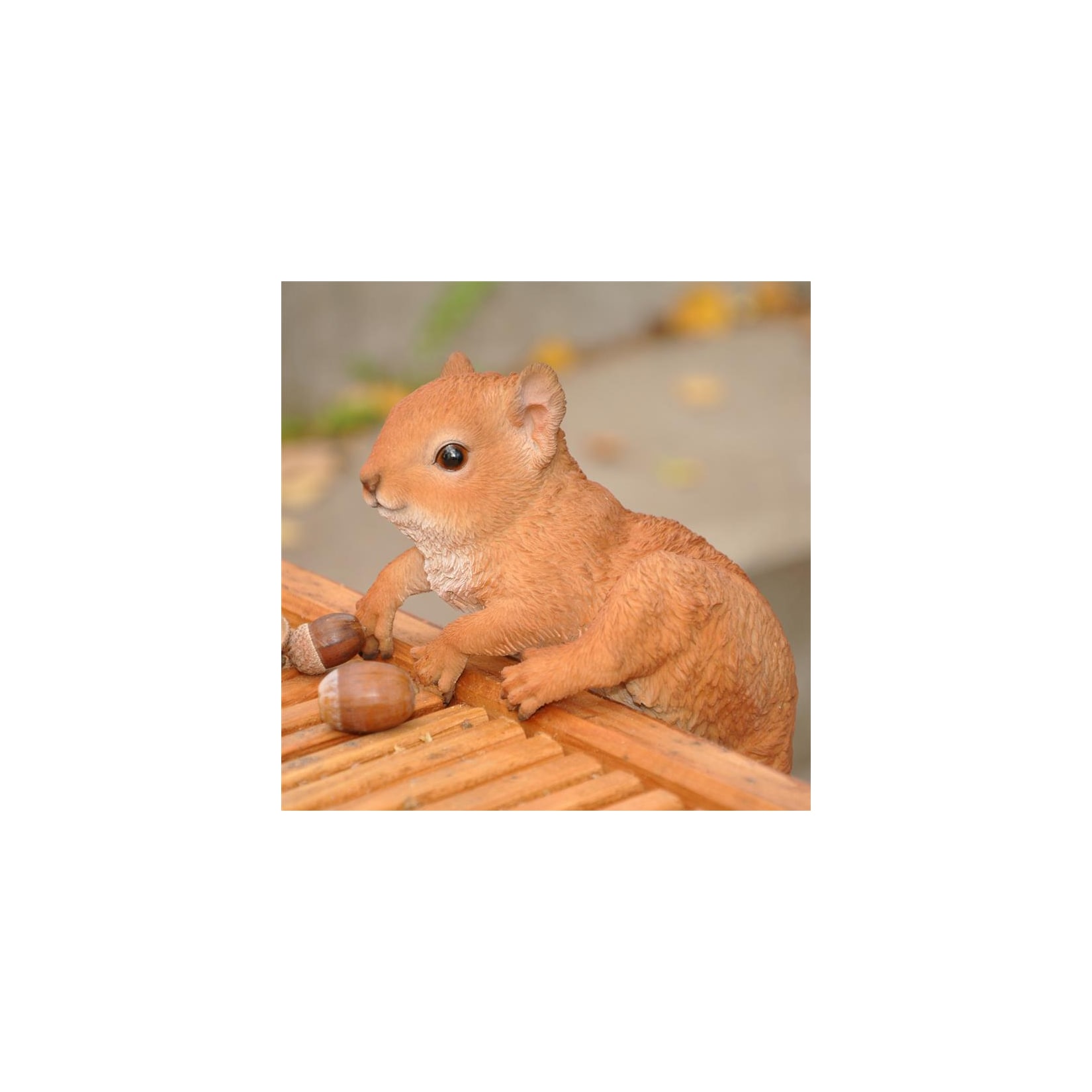 Dazikemo Eichhörnchen Zaunfigur