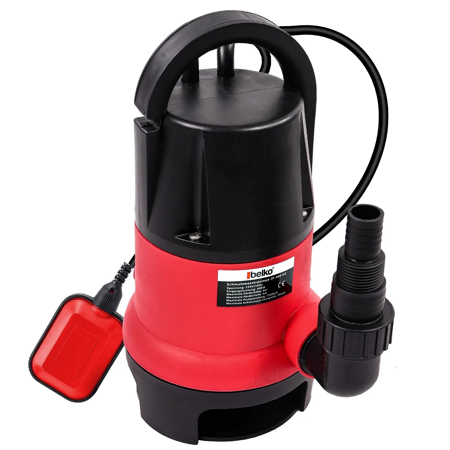Belko Schmutzwasserpumpe BKELSP400W 400W 8000,/h