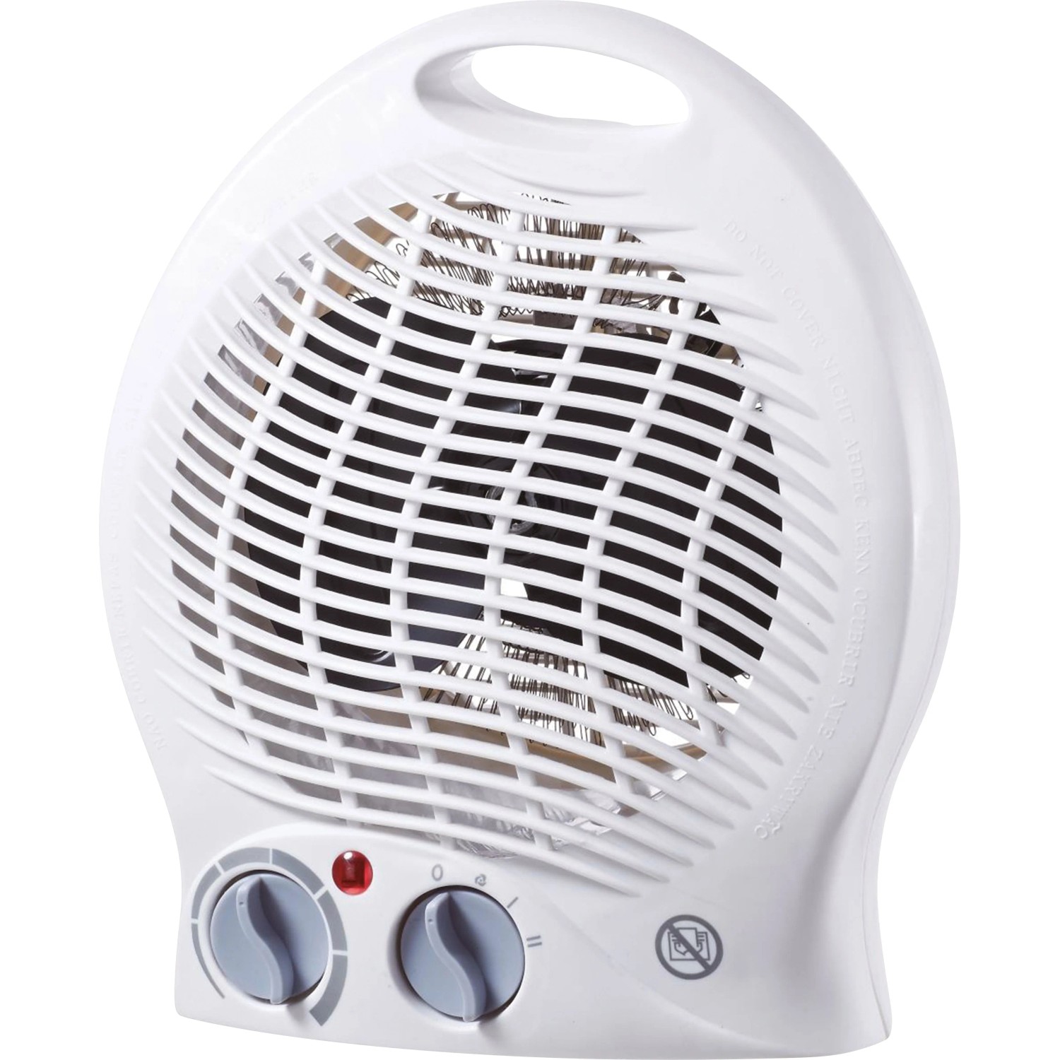 Heizlüfter mit Ventilation 2.000 W Weiß