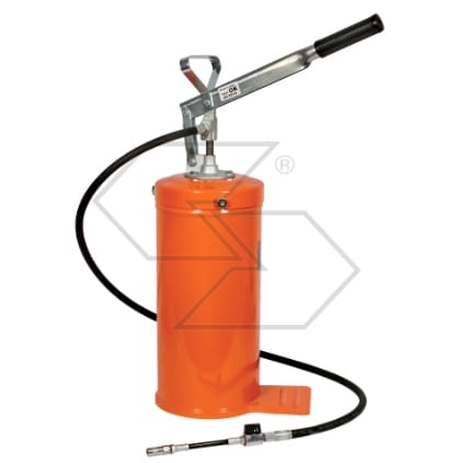 Fasspumpe Für Schmierfett 12kg 180x420mm Mit Gummischlauch 1,5m Schlauch 130mm