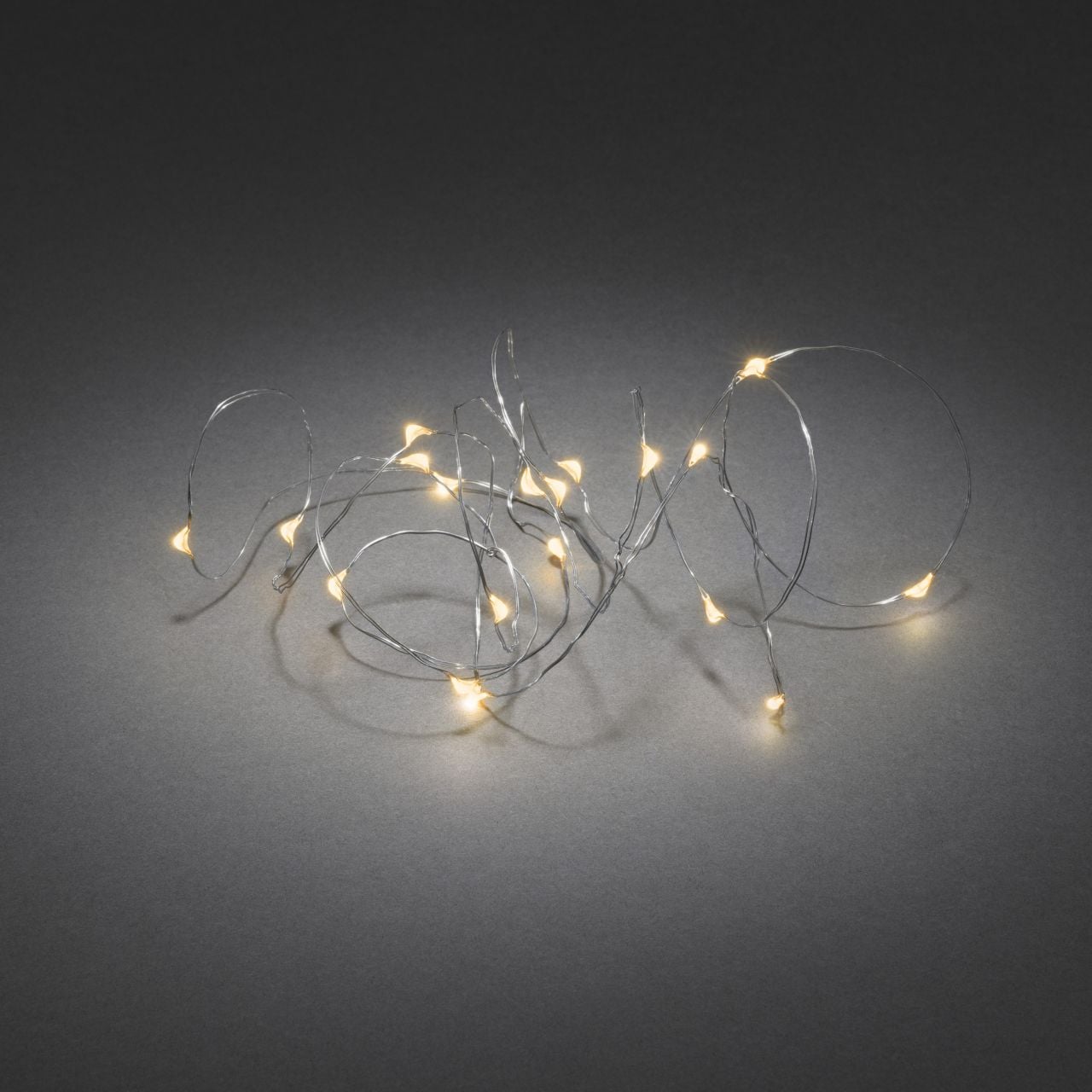 Konstsmide Micro Lichterkette 20 LED, bernstein Bild 2