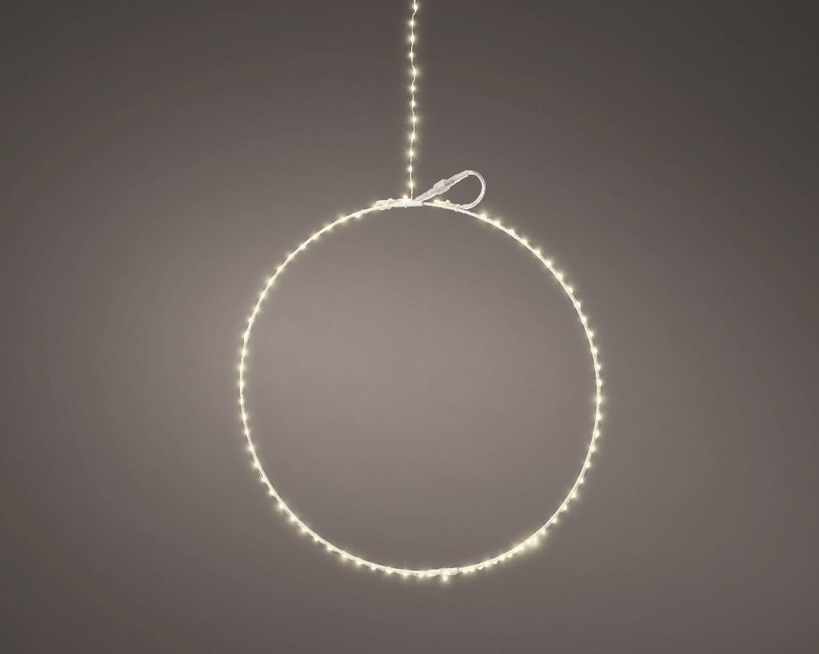 Kaemingk Metall Kreis beleuchtet 125 Lichter Ø 38 cm Bild 2
