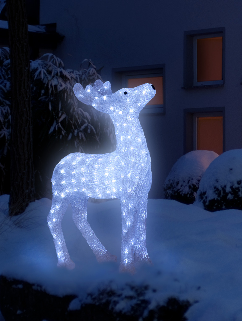 Konstsmide LED Acryl Rentier 176 kalt weiße Dioden Bild 3