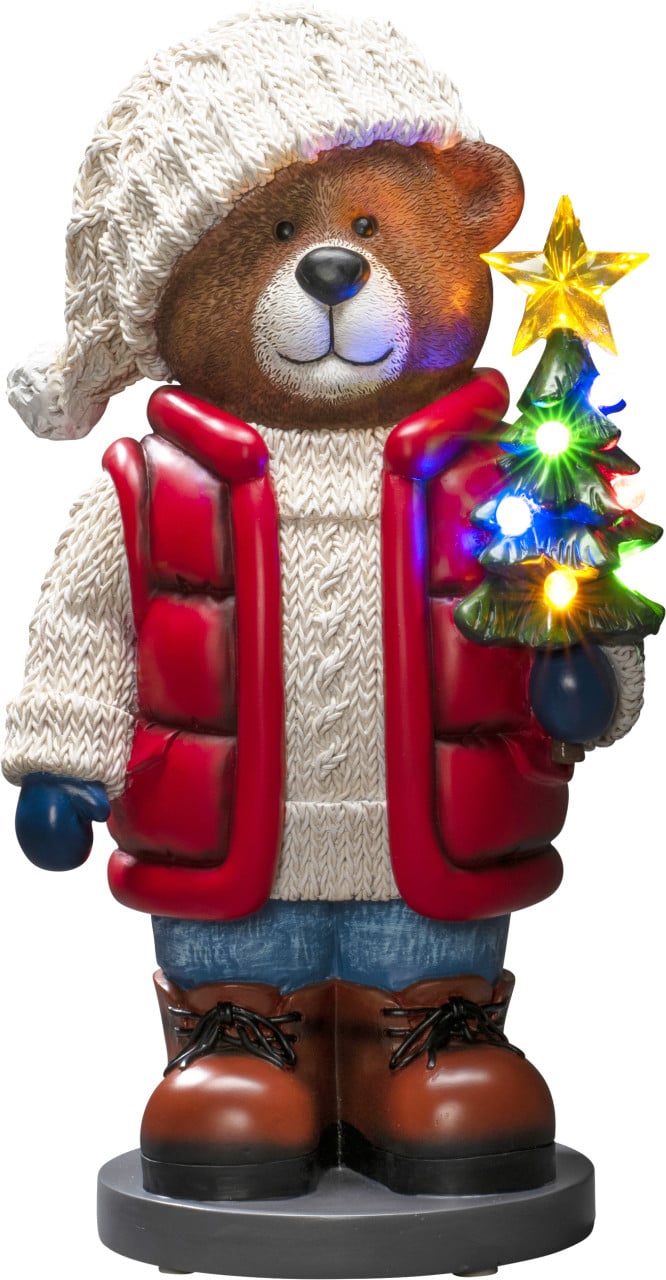 Konstsmide LED Teddybär 8 bunte Dioden mit Timer Bild 2