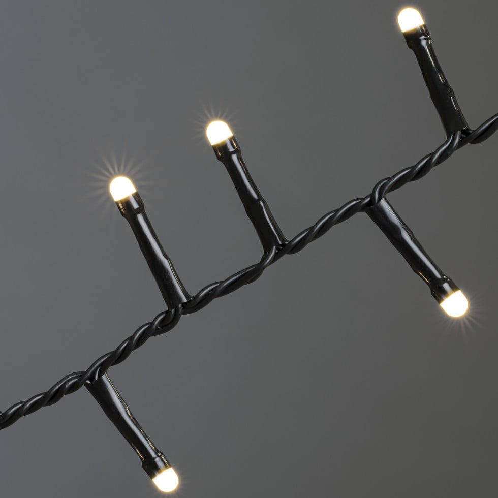 Konstsmide Micro LED Compactlights gefrostet Außen 800 warmweiße Dioden 22,5 m Bild 3