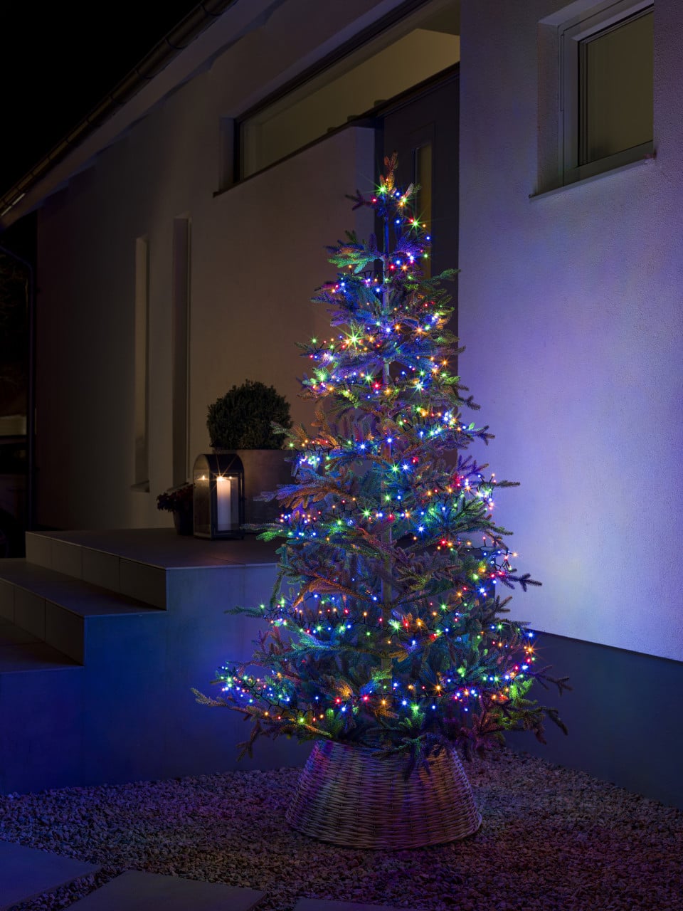 Konstsmide Micro LED Lichterkette Compactlights 18,18 m bunt