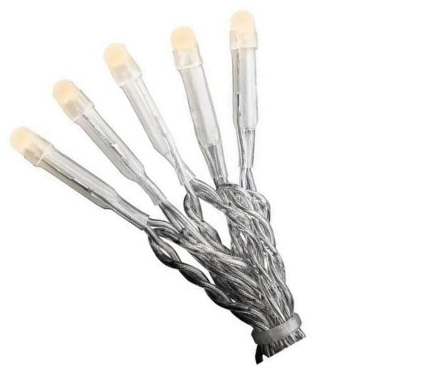 Konstsmide Micro LED Lichterkette 9,93 m bernstein