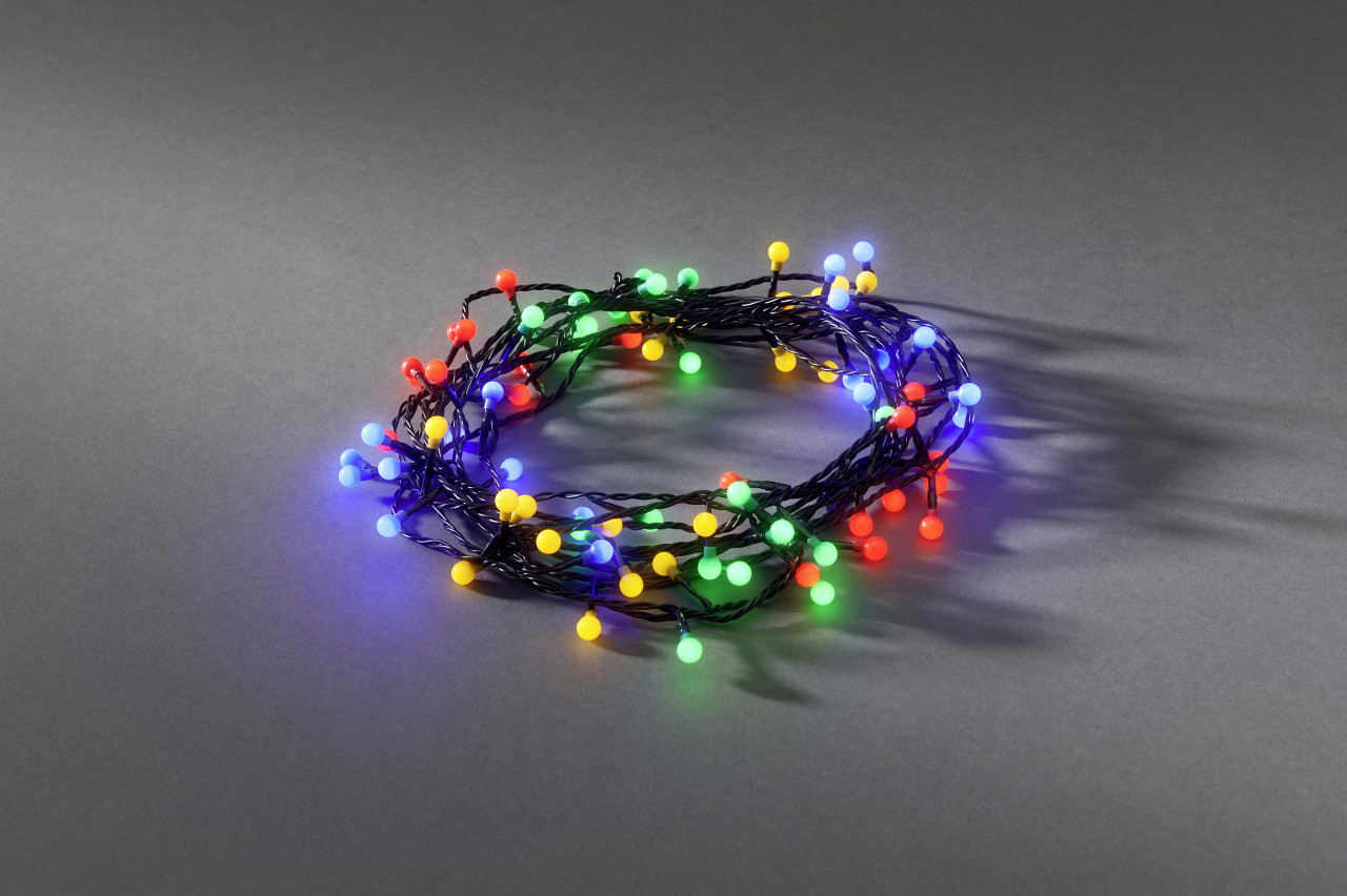 Konstsmide LED Globelichterkette 11,32 m bunt Bild 2