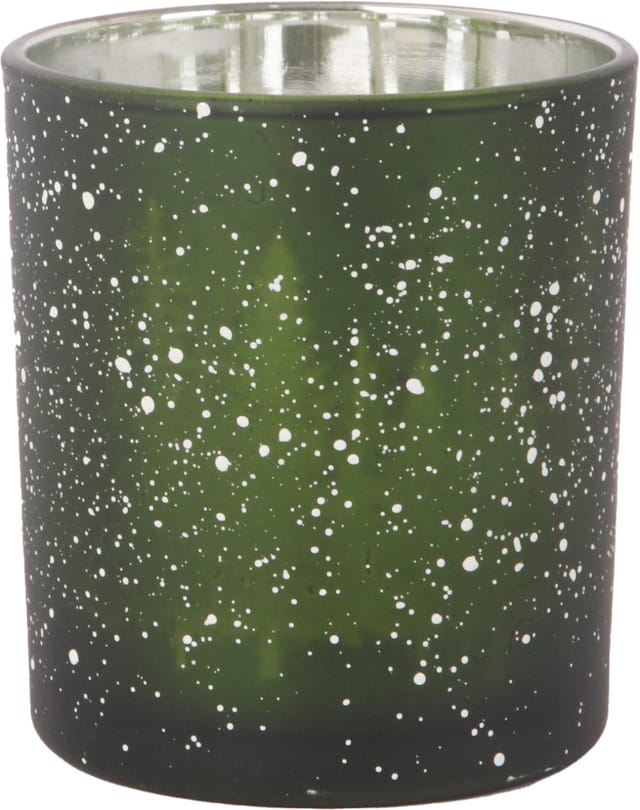 Windlicht Glas Ø 7 x 8 cm grün