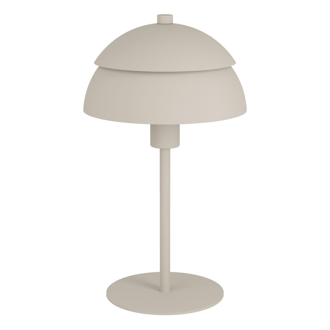 Eglo Tischleuchte Vittorito E14 Ø 20 cm sandfarben