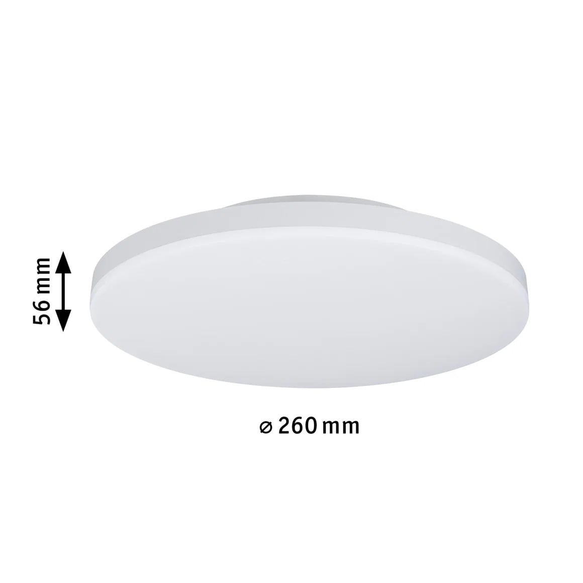 Paulmann LED Deckenleuchte Siena Ø 26 cm 18,8 W warmweiß