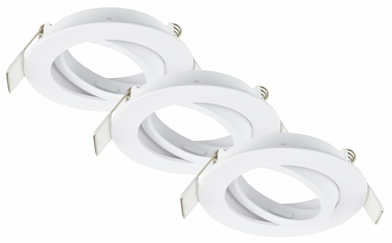 Briloner LED Einbauleuchte Biwa 3x GU10 bis 7W ohne Leuchtmittel weiß