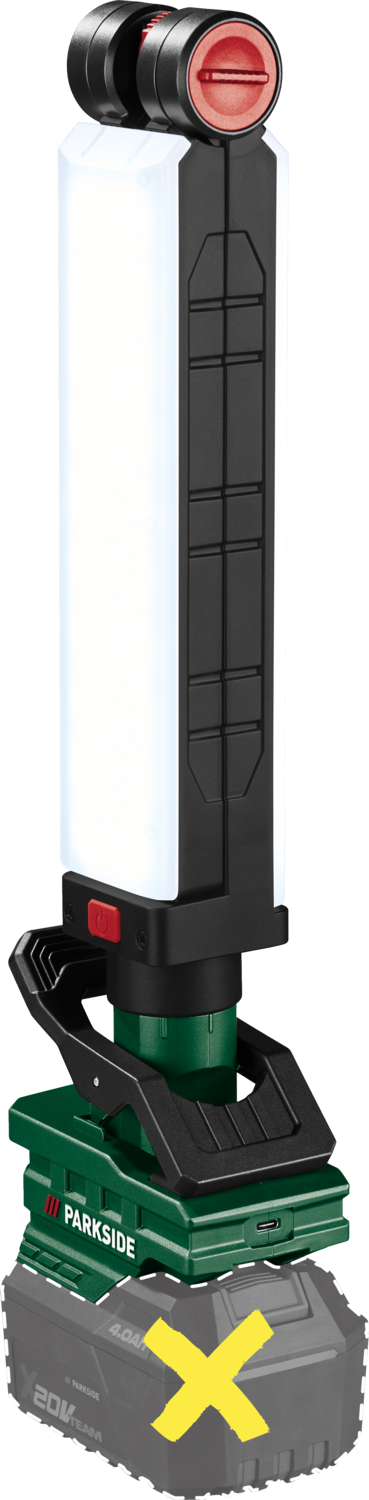 PARKSIDE® 20V Akku-LED-Klemmleuchte »PLKLA 20-Li A1« ohne Akku und Ladegerät Bild 3