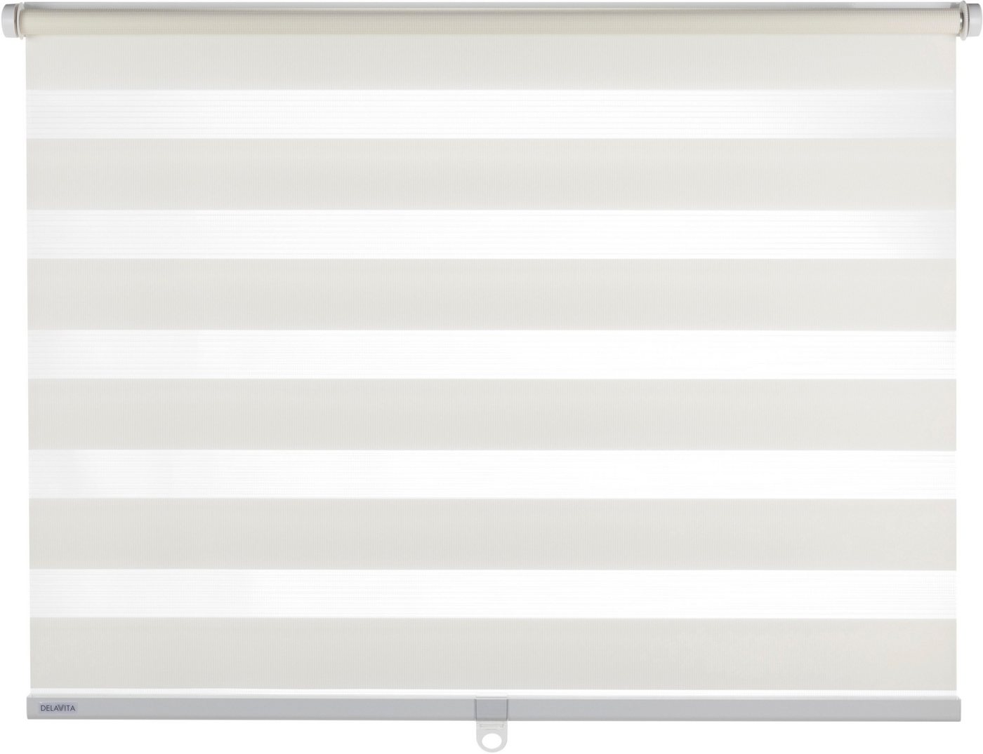 Doppelrollo Jan, ohne Bohren, Lichtschutz, freihängend, OTTO home, Lichtschutz, ohne Bohren, freihängend, Klemmfix, Rollo, Fixmaß, Klemmfix, uni, monochrom, basic, schnurlos