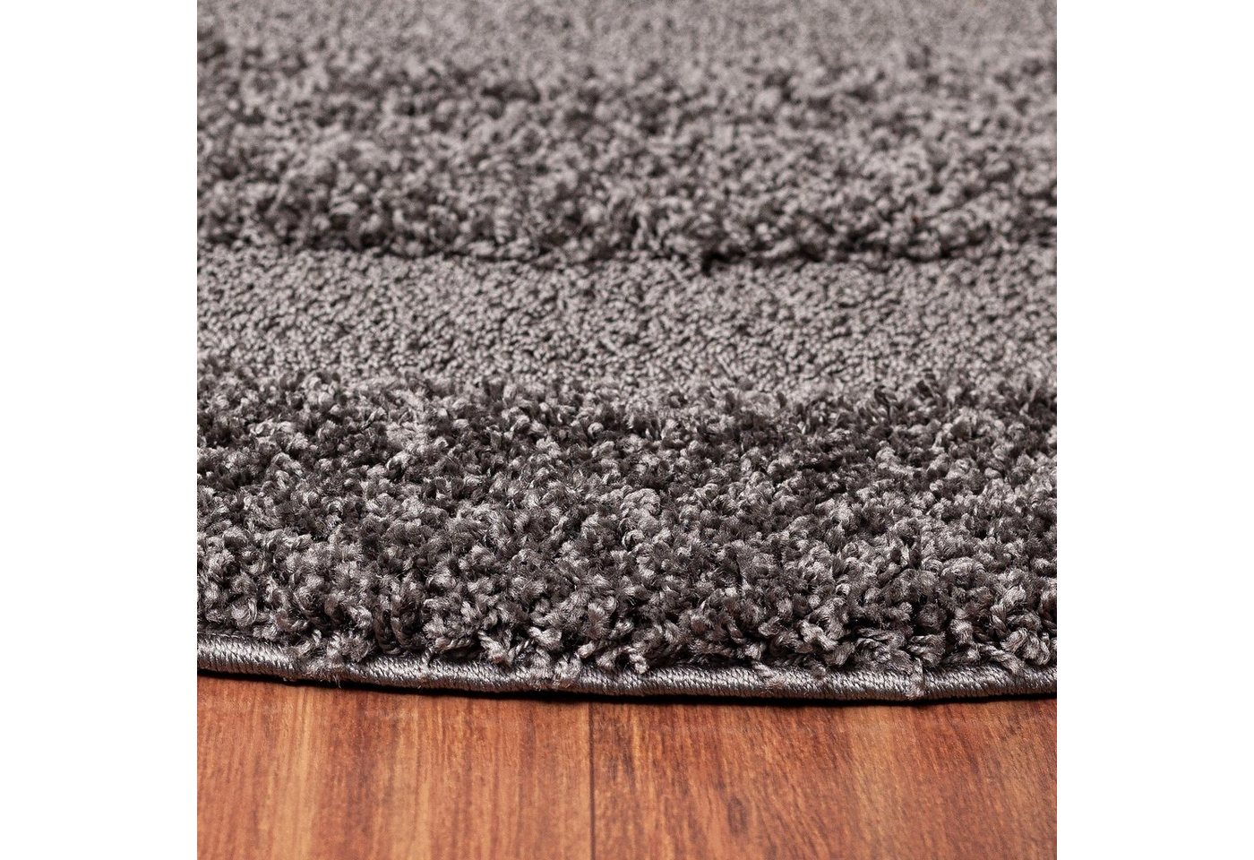 Sanat Hochflor-Teppich Luxus 3500, auch in Rund erhältlich, rund, Höhe: 30 mm, robuster Langflor, weich, Wohnzimmer, Schlafzimmer