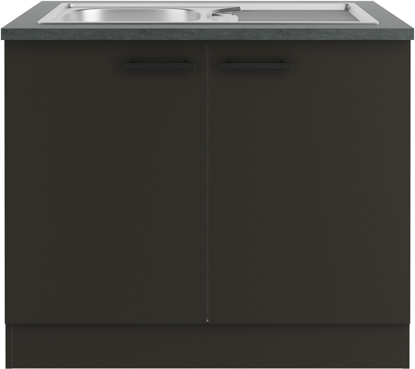OPTIFIT Spülenschrank Palma Breite 100 cm, inklusive Einbauspüle Bild 3