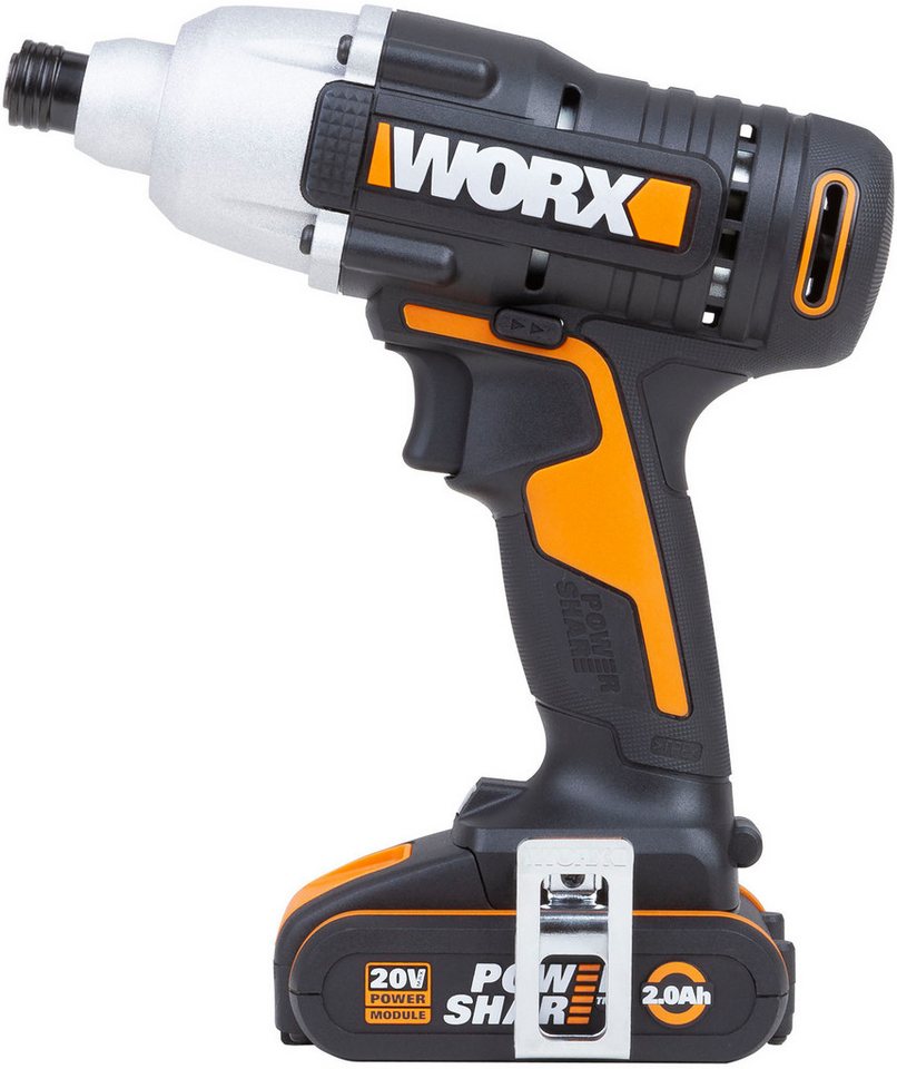 Worx Akku-Schlagschrauber WX291, 2600 U/min, 170 Nm, mit LED-Licht, inkl. Akku & Ladegerät Bild 5