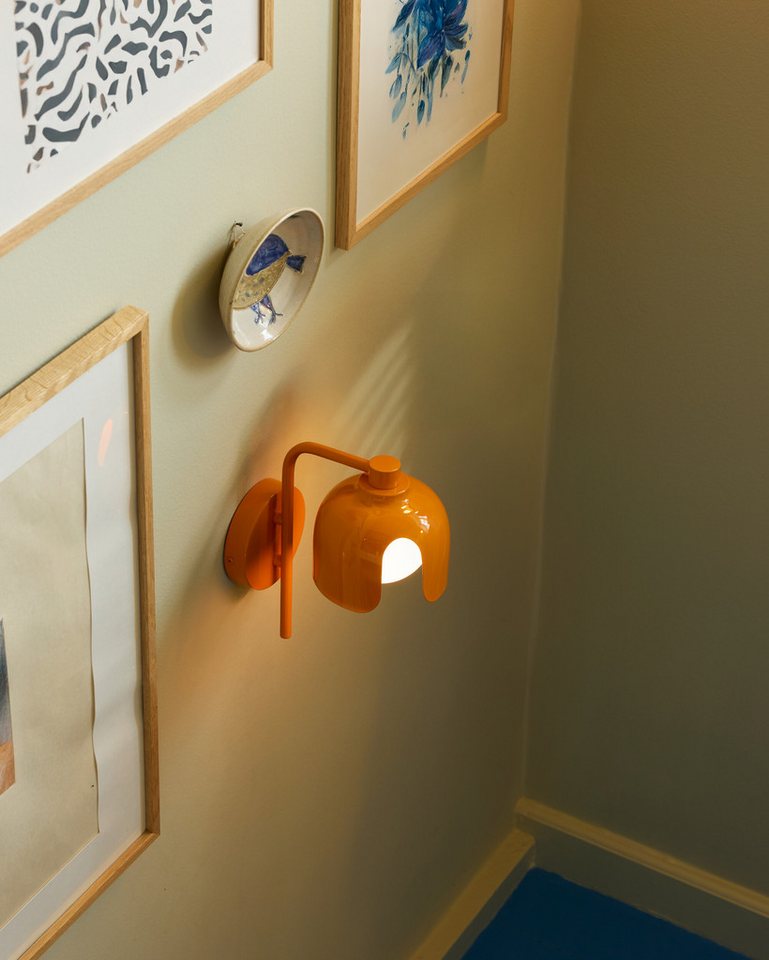 Osram Wandleuchte Decor Corolle, ohne Leuchtmittel, Fassung G9, Stahl und Glas