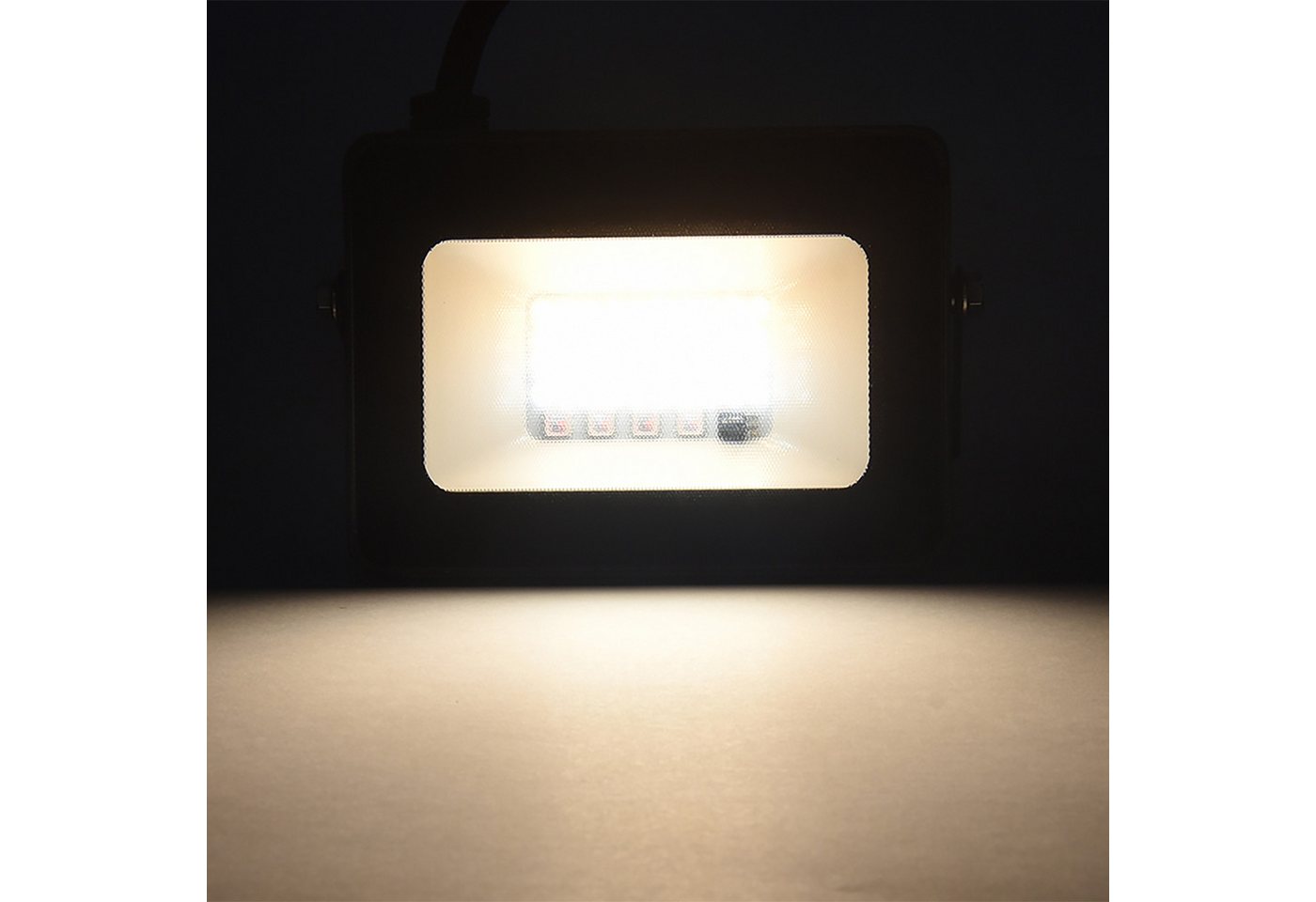 näve LED Gartenstrahler Pia, CCT - über Fernbedienung, Dimmfunktion, Farbwechsel, Fernbedienung, Infrarot inkl., Memoryfunktion, Nachtlichtfunktion, dimmbar über Fernbedienung, mehrere Helligkeitsstufen, LED fest integriert, RGB, warmweiß - kaltweiß, RGBW, Memory, Nachtlicht, dimmbar, Fernbedienung, Zuleitung 300cm Bild 3