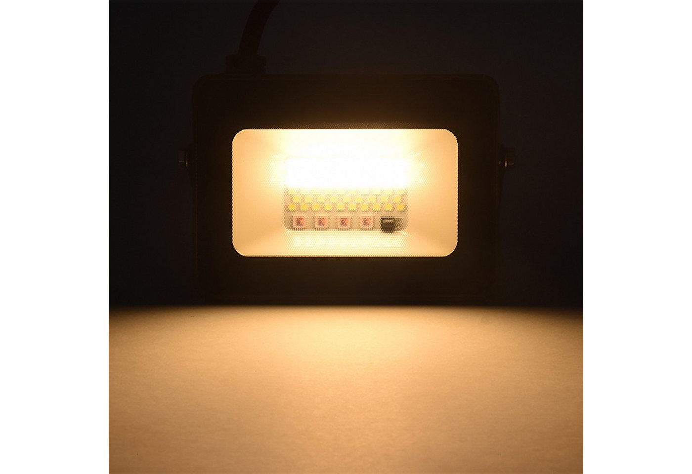 näve LED Gartenstrahler Pia, CCT - über Fernbedienung, Dimmfunktion, Farbwechsel, Fernbedienung, Infrarot inkl., Memoryfunktion, Nachtlichtfunktion, dimmbar über Fernbedienung, mehrere Helligkeitsstufen, LED fest integriert, RGB, warmweiß - kaltweiß, RGBW, Memory, Nachtlicht, dimmbar, Fernbedienung, Zuleitung 300cm Bild 4