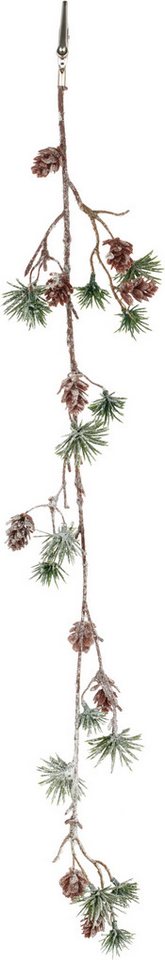 Winterliche Kunstpflanze Weihnachtsgirlande, Hänger Zedern 120cm lang, OTTO home, in white-wash-Optik Bild 4