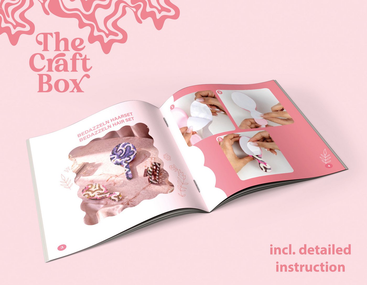 Lena® Kreativset The Craft Box, DIY Bedazzle Set