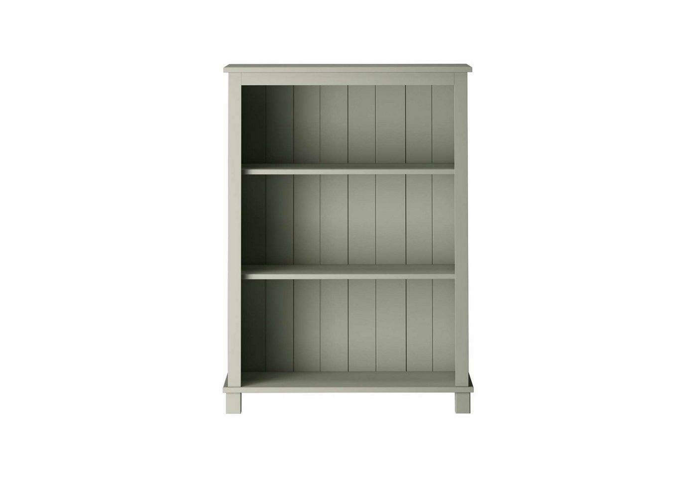 OTTO home Regal Pivo Bücherregal mit 2 verstellbaren Einlegeböden, natürliche Maserung, aus massivem Kiefernholz mit 3 Fächern, Höhe 106 cm Bild 3