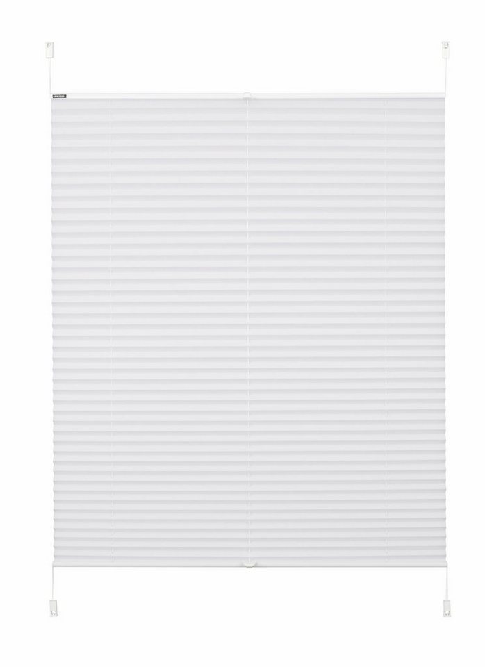 Bruno Banani Plissee Lagos, ohne Bohren, Lichtschutz, verspannt, Lichtschutz, ohne Bohren, verspannt, Klemmfix, Fixmaß, Bestseller mit über 500 4,5-Sterne-Bewertungen, Klemmträger Bild 4
