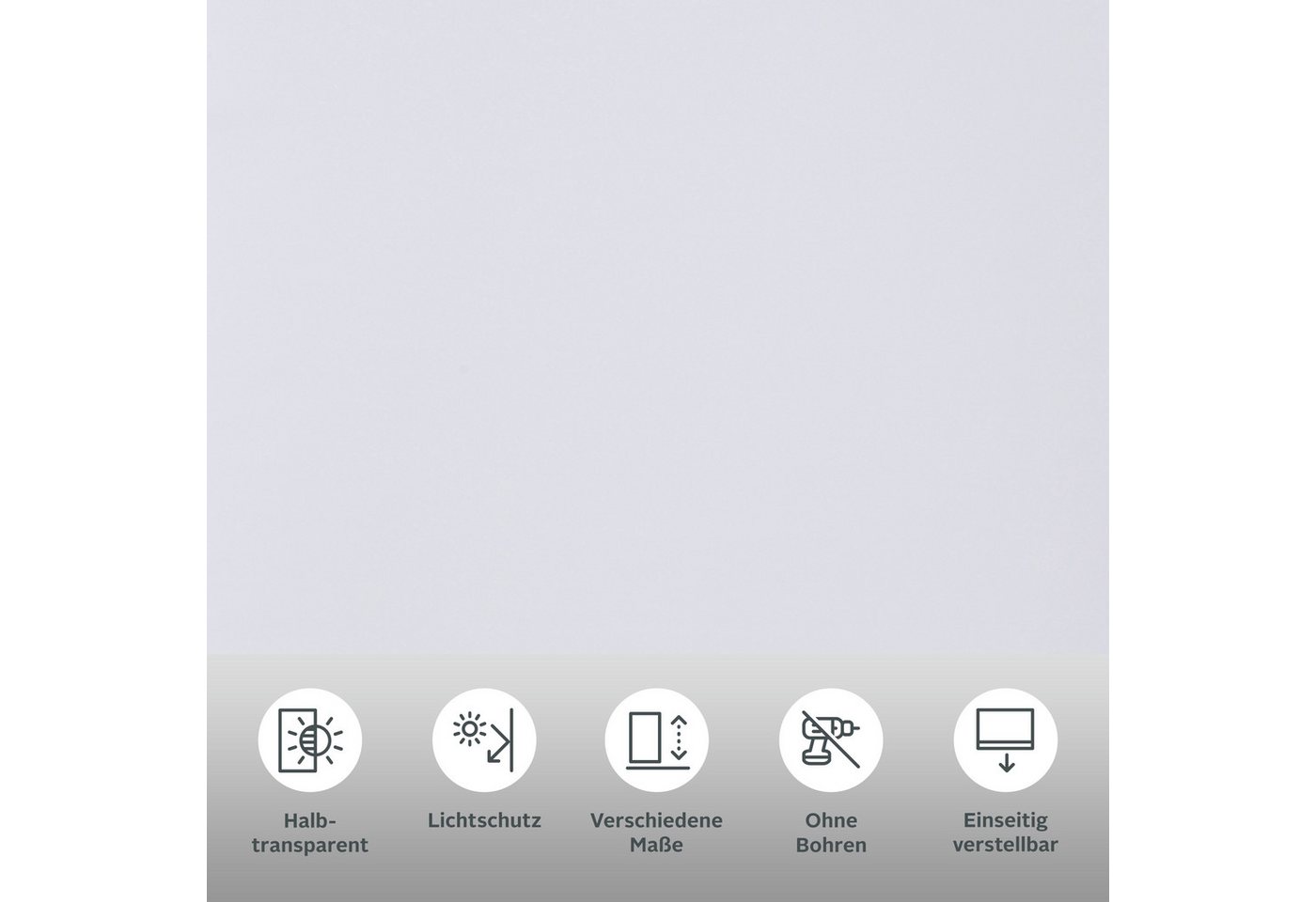 Rollo Themse-Uni, ohne Bohren, Lichtschutz, Klemmfix, OTTO home, Lichtschutz, ohne Bohren, freihängend, Klemmfix, Bestseller, Rollo Fenster, Seitenzugrollo, Sonnenschutz