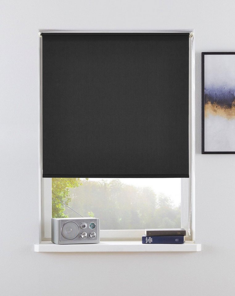 Rollo THEMSE, ohne Bohren, abdunkelnd, freihängend, OTTO home, abdunkelnd, ohne Bohren, freihängend, Klemmfix, Bestseller, Rollo Fenster, Seitenzugrollo, Verdunkelung Bild 4