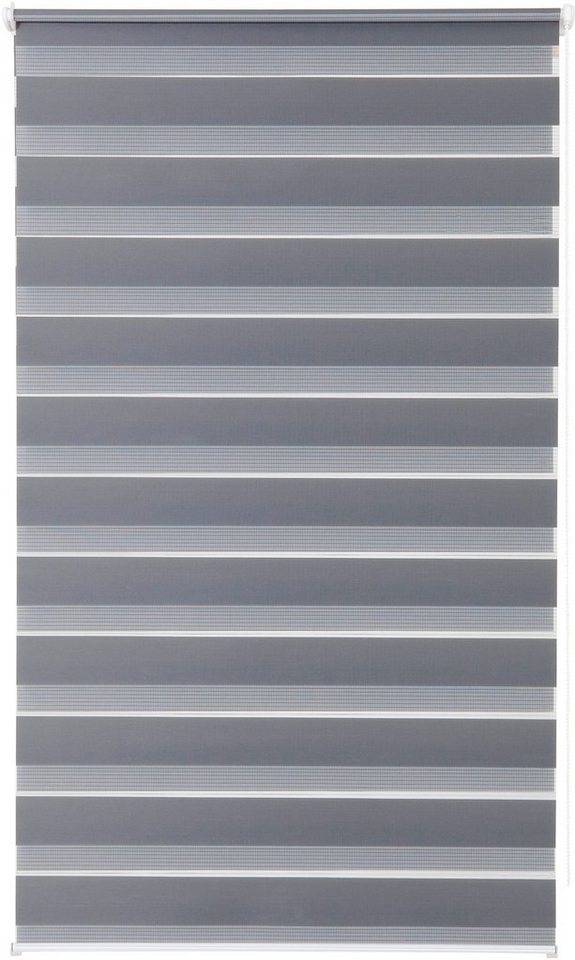 Doppelrollo MARANO, ohne Bohren, Lichtschutz, freihängend, OTTO home, Lichtschutz, ohne Bohren, freihängend, Klemmfix, Rollo, Fixmaß, Bestseller mit Klemmträgern, für Fenster & Tür