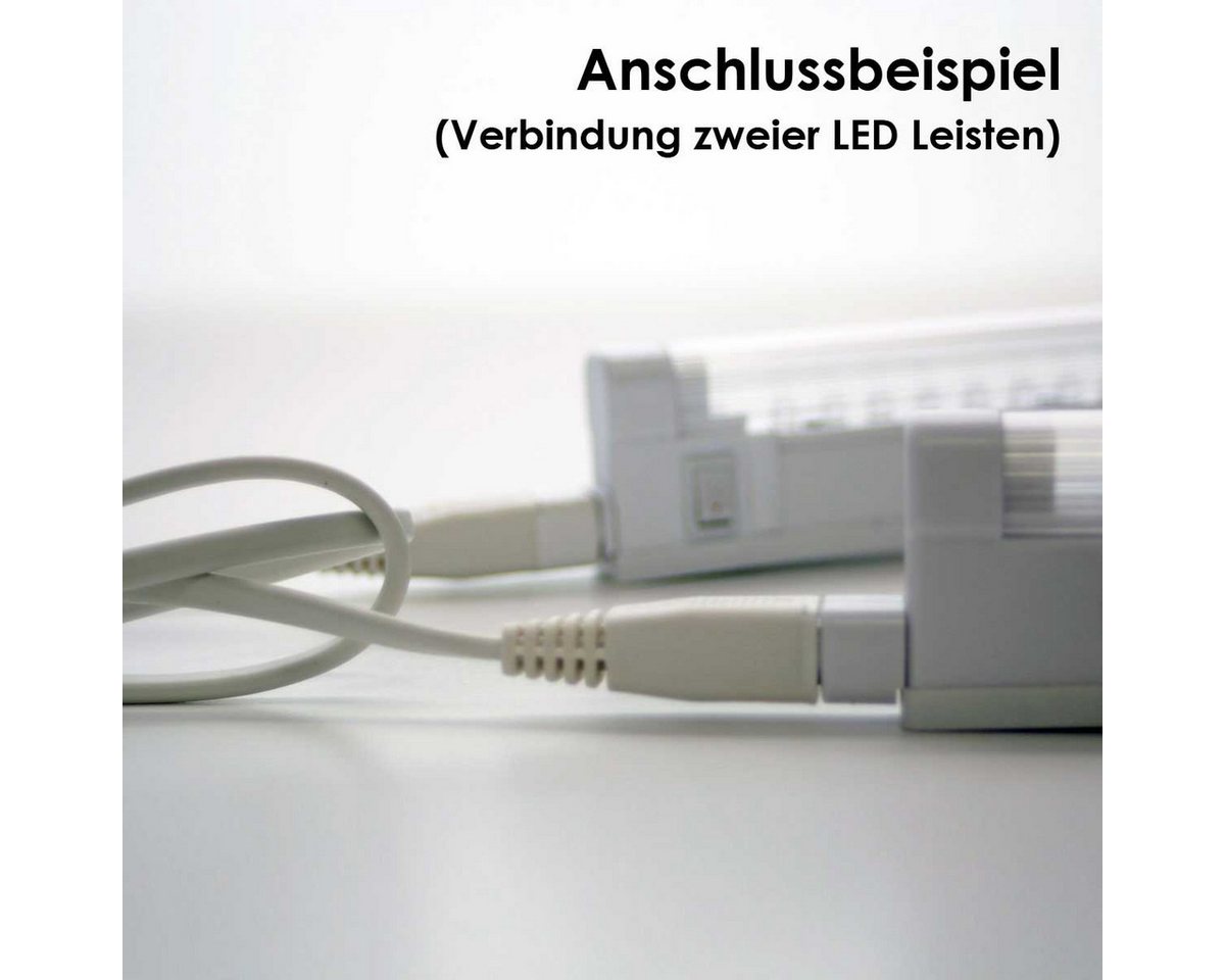 ChiliTec 1,5m Verbindungsleitung LED Unterbauleuchten 230V Lampen-Verbindungskabel Bild 2