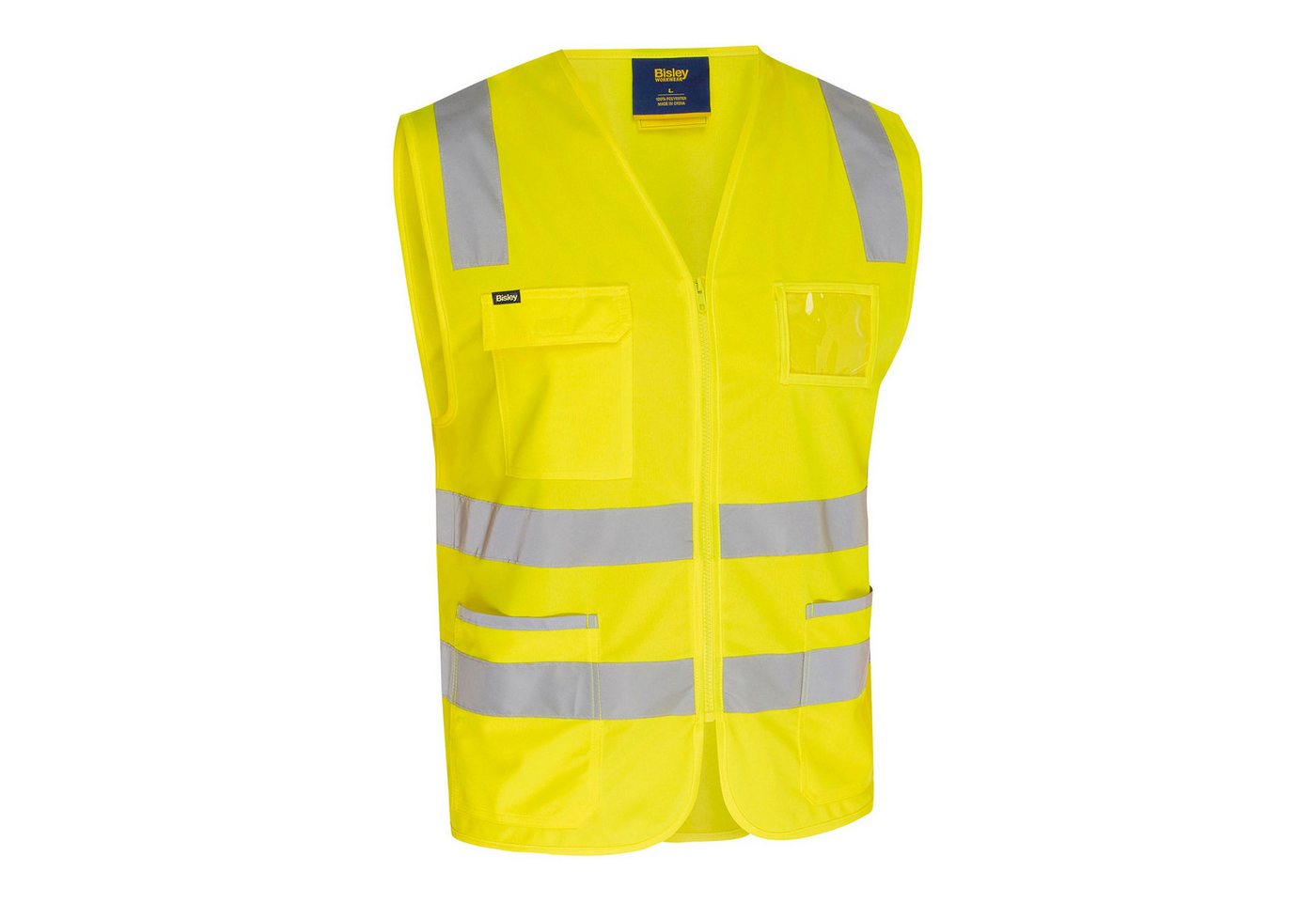 Bisley Workwear Arbeitsweste BISLEY DALFORD HI VIS Warnweste Hohe Sichtbarkeit